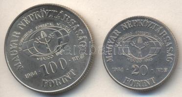 1984. 20Ft + 100Ft "FAO" pár T:BU