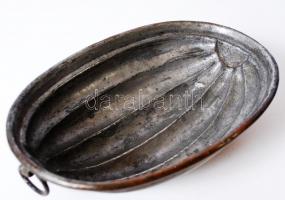 Réz birsalma forma 23x15 cm