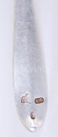 cca 1810 13 latos bécsi jelzésű antik ezüst (Ag) teáskanál / 
Antique silver tea spoon with 13 loth ...