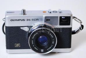 Olympus 35 ECR fényképezőgép Zuiko 42mm/f2,8 objektívvel /  Photo camera