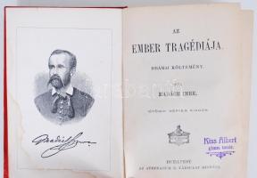 Madách Imre az Ember tragédiája. Bp., cca 1890.Atnenaeum. egészvászon kötésben