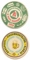 2 db régi magyar söralátét / vintage HUngarian beer-mats