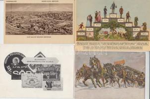 7 db sör témájú képeslap / Beer thematic cards