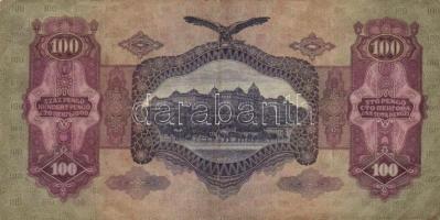 1930. 100P (2x) + 1936. 10P mindegyik hamis nyilaskereszt / Német 3. Birodalmi felülbélyegzéssel T:I...