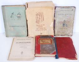 6 db színházi ügyelőpéldányok: Az orosz kérdés, Faust, Az úrhatnám polgár, A képzelt beteg, Az ember tragédiája, viseltes állapotban