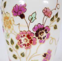 Zsolnay Lepkés váza, kézzel festett, jelzett, hibátlan, m:16 cm/ Zsolnay porcelain vase