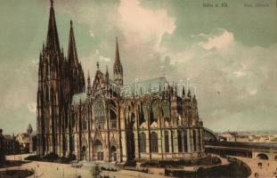 Köln - 4 db hajtatlan panorámalap / 4 unfolded panoramacards