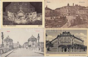 Szeged - 10 db régi képeslap