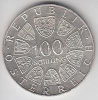 Ausztria 1975. 100Sch Ag "Johann Strauss" T:2
Austria 1975. 100 Schilling Ag "Johann ...