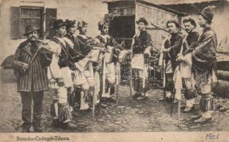 Román Csángó tánc / Romanian folklore (b)
