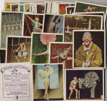 38 klf cigarettakártya cirkuszi jelenetekkel