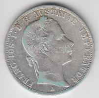 Ausztria 1858A 1Fl Ag "Ferenc József" T:2-,2 Austria 1858A 1 Florin Ag "Franz Joseph" C:VF,XF