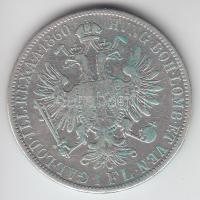 Ausztria 1860A 1Fl Ag "Ferenc József" T:2-
Austria 1860A 1 Florin Ag "Franz Joseph&qu...