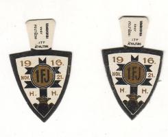 1916 2 db Ferenc József gyászjel