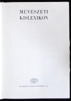 2db könyv: Művészeti kislexikon; Szántó Tibor: A szép magyar könyv 1473-1973