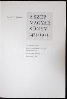 2db könyv: Művészeti kislexikon; Szántó Tibor: A szép magyar könyv 1473-1973