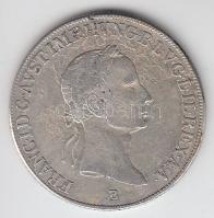 Ausztria/magyar verdejel 1835B 20kr Ag "I. Ferenc" T:2-