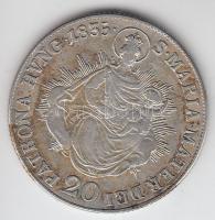 Ausztria/magyar verdejel 1835B 20kr Ag "I. Ferenc" T:2-