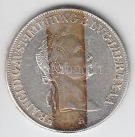 1834B 20kr Ag "I. Ferenc" T:2 erős szennyeződés