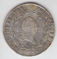 Ausztria 1820A 20Kr Ag "I. Ferenc" T:2 ph. juszt. Austria 1820A 20 Kreuzer Ag "Franz I" C:XF edge error, just.