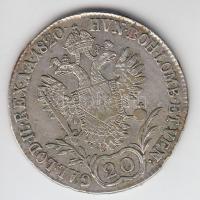 Ausztria 1820A 20Kr Ag "I. Ferenc" T:2 ph. juszt.
Austria 1820A 20 Kreuzer Ag "Franz ...