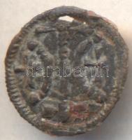 1131-1141. Denár Ag "II. Béla" (0,18g) T:3 Huszár 97.,Unger I.: 49.(?)