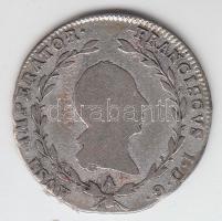 Ausztria 1820A 5Kr Ag "I. Ferenc" T:3 Austria 1820 5 Kreuzer Ag "Franz I" Vienna C:F