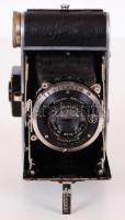 Ihagee harmonikás fényképezőgép Ihagee-Anastigmat f4,5/70mm objektívvel és F. Deckel Compur zárral /  Ihagee folding camera with Ihagee-Anastigmat lens and Compur shutter