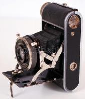 Ihagee harmonikás fényképezőgép Ihagee-Anastigmat f4,5/70mm objektívvel és F. Deckel Compur zárral /...