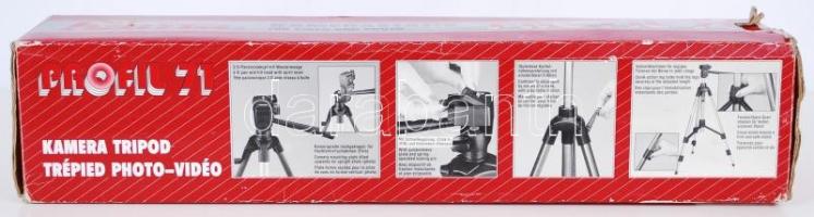 Hama Profil 71 fényképező/ kamera állvány, fenti rögzítő hiányzik