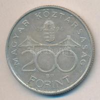 1994. 200Ft Ag "Deák" T:2-