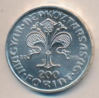 1978. 200Ft Ag "Első magyar aranyforint" T:BU