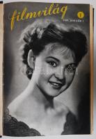 1958-1959 Filmvilág, teljes évfolyamok egybekötve, 2 kötetben