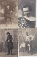 11 db régi, használatlan magyar színészlap Tihanyi Vilmosról