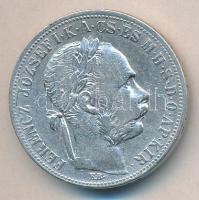 1884KB 1Ft Ag "Barokk címer" T:2-