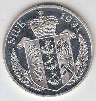 Niue 1991. 10$ Ag "Olimpia - diszkoszvetés" T:PP
Niue 1991. 10 Dollars Ag "Olympic Ga...