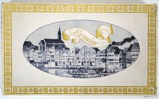 1981 Románc bonbonos dobozka (a Kner nyomdából), 18x11x2,5cm