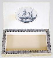 1981 Románc bonbonos dobozka (a Kner nyomdából), 18x11x2,5cm