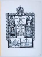 Gedächnis-Jahrbuch 1935. Dem Andenken an Karl von Österreich Kaiser und König. Wien, AG österr. Vere...