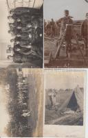 13 db régi, érdekes katonai fotólap