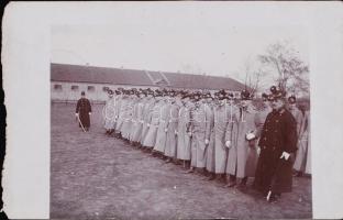 1912 Csendőr eskü, 11×9 cm