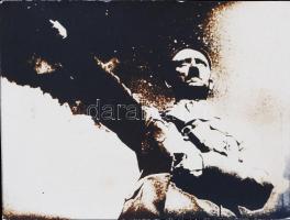 Hitler, rossz minőségű fotó, 12×10 cm