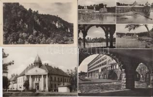 101 db modern, fekete-fehér magyar városképes lap a '60-as évekből