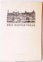 1984 Régi magyar várak. A Magyar Nemzeti Múzeum Történelmi Képcsarnoka 16 metszetének fakszimile kiadása. Bp., 1984, Múzsák Közművelődési Kiadó. Kiadói mappában, 35x50cm (2db hiányzik)