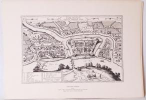 1984 Régi magyar várak. A Magyar Nemzeti Múzeum Történelmi Képcsarnoka 16 metszetének fakszimile kia...