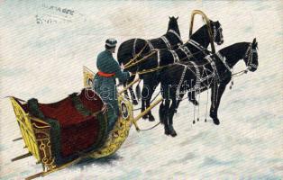 1916 Orosz lovasszánon (saroktörés)