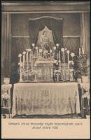 Szeged Jézus társasági atyák kápolnájának Szent József oltára (kis szakadás / small tear)