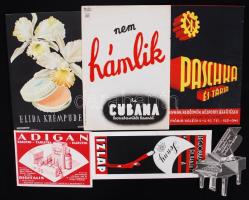 Cca 1930 6 db reklám kiadvány