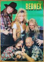 Cca 1995 Popcorn Michael Jackson, Rednex plakát A1 méretben