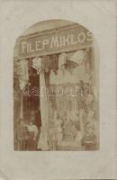 Filep Miklós ruhaüzlete, photo